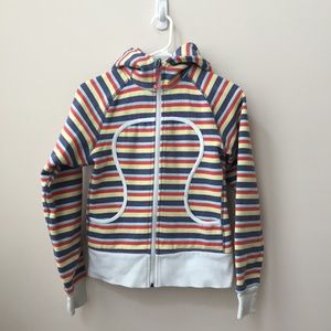 Lululemon Multi-Colored Scuba Hoddie Size 4